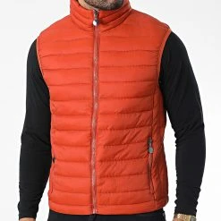 De gros ❤️ Doudoune Sans Manches ZH68 Rouille de Classic Series ❤️