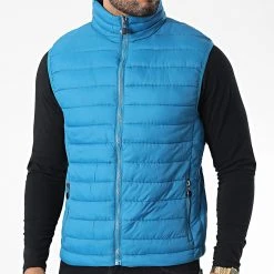 Tout neuf ⭐ Doudoune Sans Manches ZH68 Bleu Clair de Classic Series ⭐ -HautStyle Boutique classic series 338047 ZH68 95 BLUE 20220923T153739 03