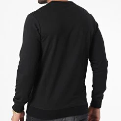 Vente flash ⌛ Sweat Crewneck 9058 Noir de Classic Series 🎁 -HautStyle Boutique classic series 338061 9058 BLACK 20220922T155304 04