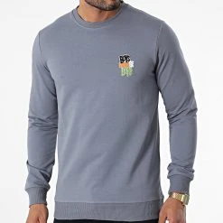 Vente flash 😀 Sweat Crewneck 9058 Gris de Classic Series 👍 -HautStyle Boutique classic series 338062 9058 DKGREY 20220922T155455 03