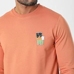 Bon marché 💯 Sweat Crewneck 9058 Orange de Classic Series ⌛ -HautStyle Boutique classic series 338064 9058 ORANGE 20220922T160712 02
