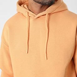 Meilleur prix ⌛ Sweat Capuche 8801 Orange de Classic Series ⭐ -HautStyle Boutique classic series 338072 8801 026 20220922T160831 02