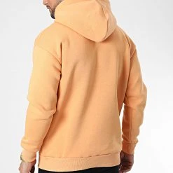 Meilleur prix ⌛ Sweat Capuche 8801 Orange de Classic Series ⭐ -HautStyle Boutique classic series 338072 8801 026 20220922T160834 04