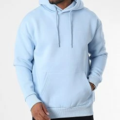 Le moins cher ✨ Sweat Capuche 8801 Bleu Clair de Classic Series 👍