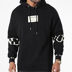 Sortie 🌟 Sweat Capuche 22-K014 Noir de Classic Series 💯 -HautStyle Boutique classic series 338076 22 K014 SIYAH 20220922T155440 03