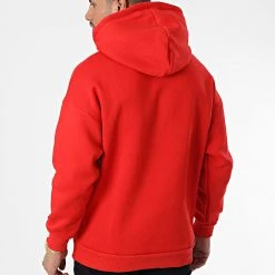 Tout neuf 🥰 Sweat Capuche 22-K062 Rouge de Classic Series 👍 -HautStyle Boutique classic series 338082 22 K062 KIRMIZI 20220922T155912 04