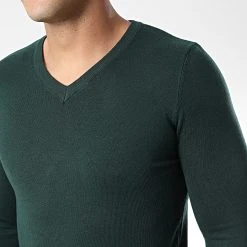 Nouveau 🎉 Pull J662 Vert de Classic Series ✔️ -HautStyle Boutique classic series 338087 J662 7 20220921T154223 02