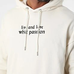 Sortie 🛒 Sweat Capuche 22-K048 Beige de Classic Series ✨ -HautStyle Boutique classic series 338104 22 K048 BEJ 20220922T155641 02