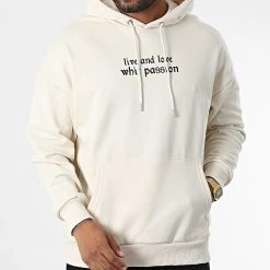 Sortie 🛒 Sweat Capuche 22-K048 Beige de Classic Series ✨ -HautStyle Boutique classic series 338104 22 K048 BEJ 20220922T155643 03