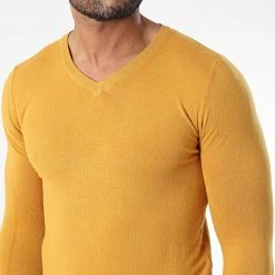 Meilleure vente 🎉 Pull J662 Jaune Moutarde de Classic Series 😍 7 Meilleure vente 🎉 Pull J662 Jaune Moutarde de Classic Series 😍 -HautStyle Boutique classic series 338131 J662 6 20220922T151837 02