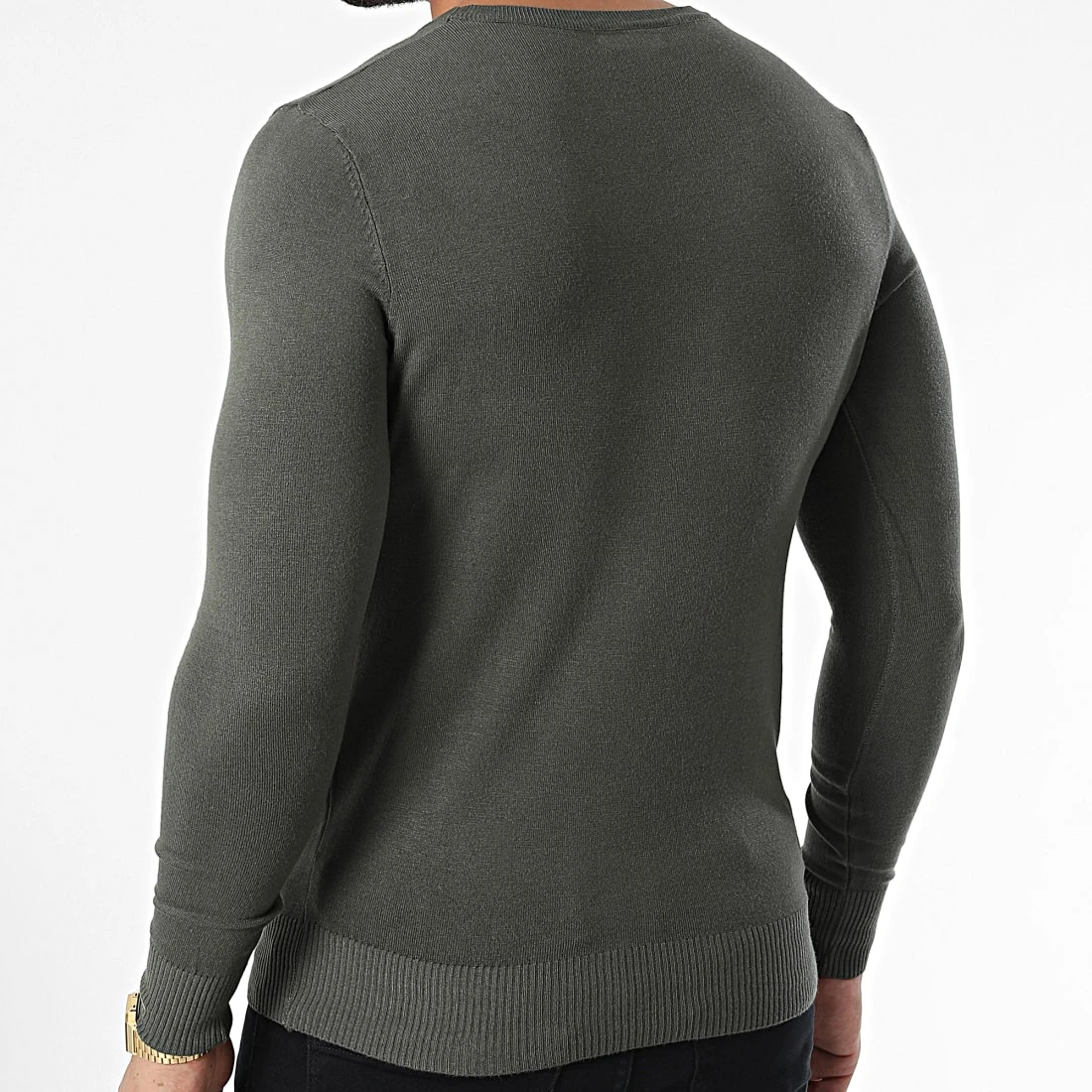 Meilleure vente 🎁 Pull J661 Vert Kaki de Classic Series 💯 6 Meilleure vente 🎁 Pull J661 Vert Kaki de Classic Series 💯 – Image 4