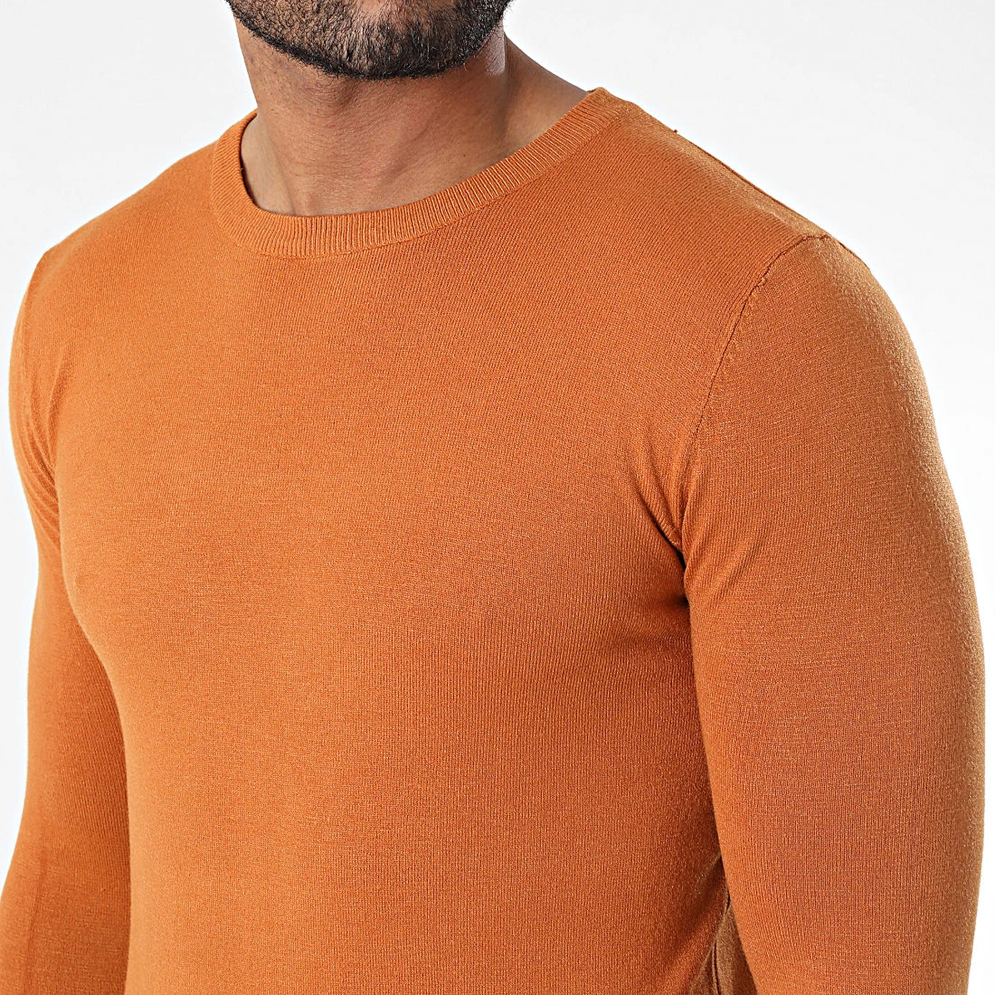 Tout neuf 🧨 Pull J661 Orange de Classic Series 🎁 4 Tout neuf 🧨 Pull J661 Orange de Classic Series 🎁 – Image 2