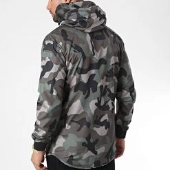 Grosses soldes 🥰 Coupe-Vent Camouflage 7425 Vert Kaki de Classic Series 😍 -HautStyle Boutique classic series 338298 7425 CAMO 20220923T154909 04