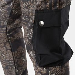 Meilleure vente 🔥 Pantalon Cargo 7423 Noir Gris Anthracite de Classic Series 👍 7 Meilleure vente 🔥 Pantalon Cargo 7423 Noir Gris Anthracite de Classic Series 👍 -HautStyle Boutique classic series 338302 7423 BLACK MIX 20220929T092259 02