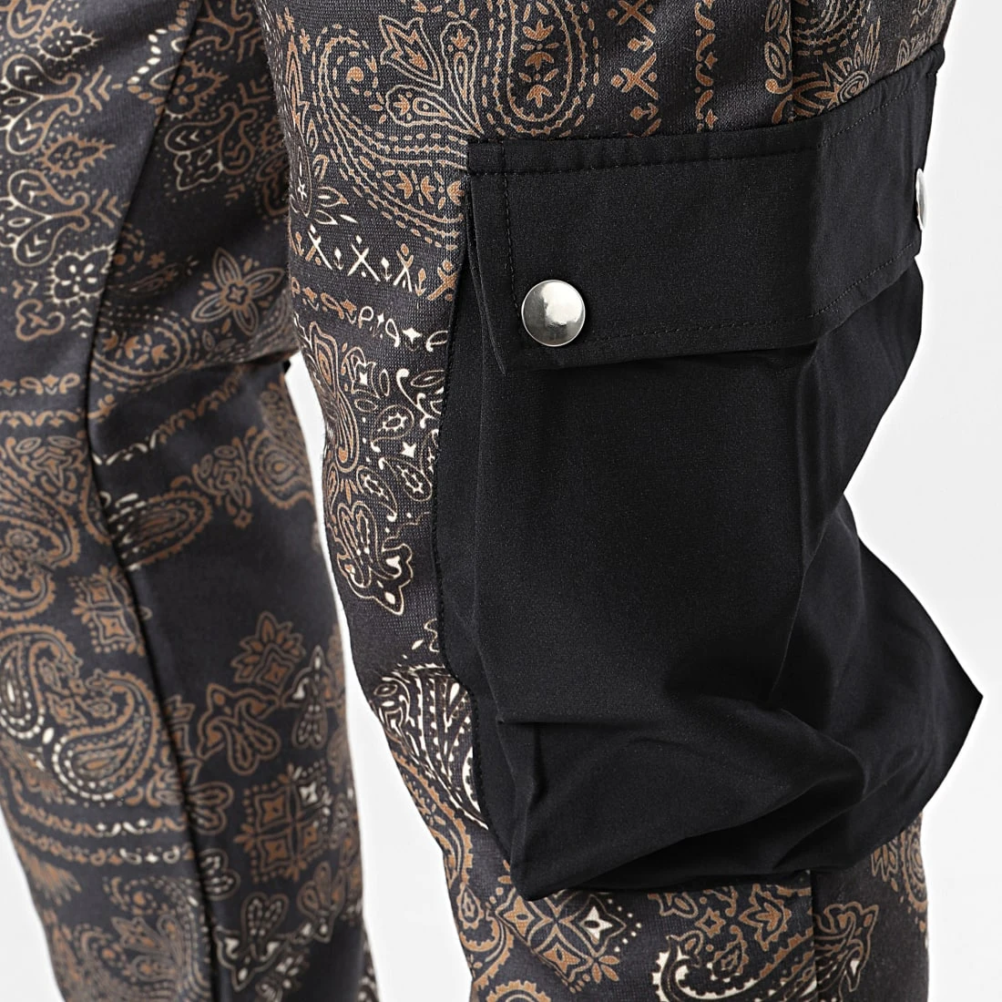 Meilleure vente 🔥 Pantalon Cargo 7423 Noir Gris Anthracite de Classic Series 👍 4 Meilleure vente 🔥 Pantalon Cargo 7423 Noir Gris Anthracite de Classic Series 👍 – Image 2