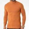 Meilleure affaire ❤️ Pull Col Roulé J663 Orange de Classic Series ⌛ -HautStyle Boutique classic series 338306 J663 10 20220923T153952 01