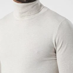 Le moins cher đ„ Pull Col Roulé J663 Beige de Classic Series â 7 Le moins cher đ„ Pull Col Roulé J663 Beige de Classic Series â -HautStyle Boutique classic series 338314 J663 1 20220923T152513 02