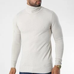 Le moins cher đ„ Pull Col Roulé J663 Beige de Classic Series â 8 Le moins cher đ„ Pull Col Roulé J663 Beige de Classic Series â -HautStyle Boutique classic series 338314 J663 1 20220923T152514 03