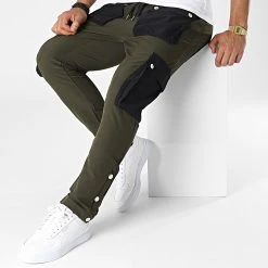 Coupon 🎁 Pantalon Cargo 7419 Vert Kaki de Classic Series 🛒 -HautStyle Boutique classic series 338323 7419 KAKI 20220929T152034 03