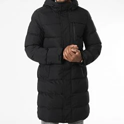 Grosses soldes 🔥 Doudoune Capuche 9351 Noir de Classic Series 🎉 -HautStyle Boutique classic series 338371 9351 1 BLACK 20220929T162031 03