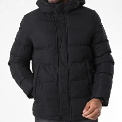 Grosses soldes 💯 Doudoune Capuche 9353 Noir de Classic Series ✔️ -HautStyle Boutique classic series 338373 9353 1 BLACK 20220926T151249 03