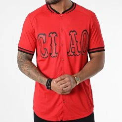 Sortie 👏 Tee Shirt Oversize 5929 Rouge de Classic Series 🔔 -HautStyle Boutique classic series 338384 5929 RED 20220926T151546 03