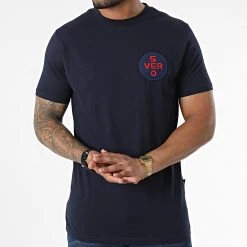 Top 10 🤩 Tee Shirt T7229 Bleu Marine de Classic Series ✨ -HautStyle Boutique classic series 338397 T7229 BLUE 20220926T152042 03