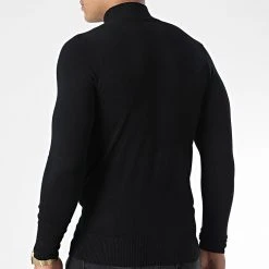Remise 😉 Pull Col Cheminée 665 Noir de Classic Series 😍 -HautStyle Boutique classic series 338463 J665 3 20220920T162054 04