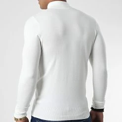 Nouveau ✨ Pull Col Cheminée 665 Beige Clair de Classic Series 🌟 9 Nouveau ✨ Pull Col Cheminée 665 Beige Clair de Classic Series 🌟 -HautStyle Boutique classic series 338473 J665 8 20220921T153853 04