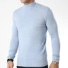 Grosses soldes 💯 Pull Col Cheminée 665 Bleu Clair Chiné de Classic Series 😍 -HautStyle Boutique classic series 338489 J665 13 20220921T154605 01