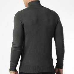 Top 10 ❤️ Pull Col Zippé J666 Vert Kaki de Classic Series 🛒 -HautStyle Boutique classic series 338491 J666 6 20220921T154209 04