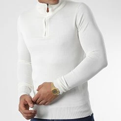 Nouveau 😍 Pull Col Zippé J666 Beige Clair de Classic Series ⌛ 8 Nouveau 😍 Pull Col Zippé J666 Beige Clair de Classic Series ⌛ -HautStyle Boutique classic series 338494 J666 1 20220921T153836 03