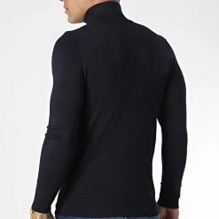 Top 10 ❤️ Pull Col Zippé J666 Bleu Marine de Classic Series ✨ -HautStyle Boutique classic series 338598 J666 8 20220921T160812 04