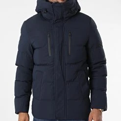 Sortie 👏 Doudoune Capuche 9355 Bleu Marine de Classic Series 🎉 -HautStyle Boutique classic series 338606 9355 2 NAVY 20220926T152938 03