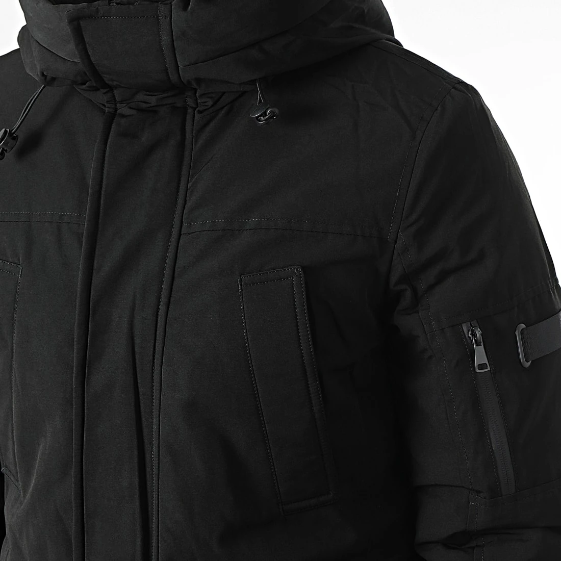 Acheter ✔️ Parka Capuche 9352 Noir de Classic Series 🥰 4 Acheter ✔️ Parka Capuche 9352 Noir de Classic Series 🥰 – Image 2