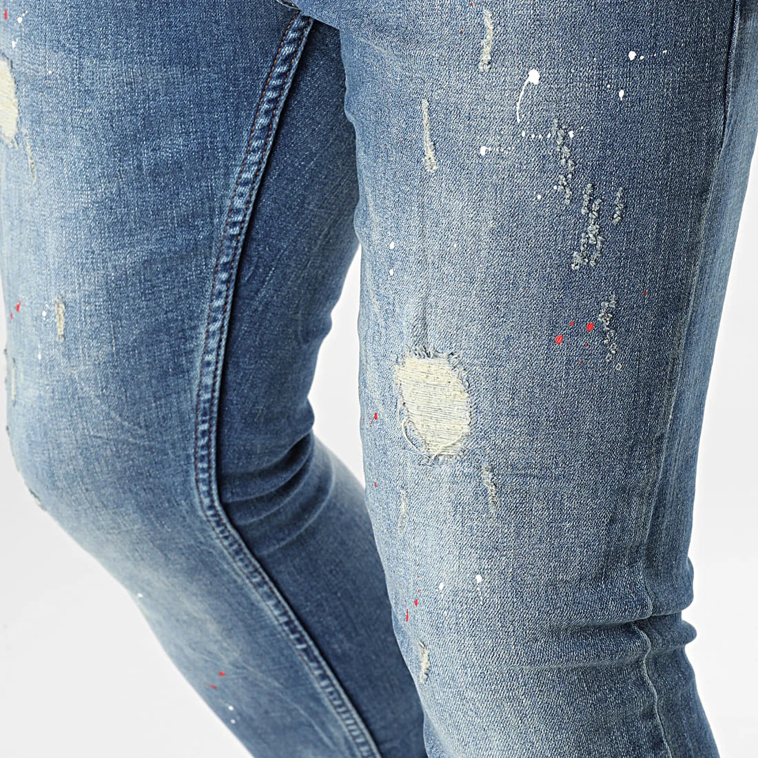 Meilleure affaire 😍 Jean Slim 025 Bleu Denim de Classic Series ✨ 4 Meilleure affaire 😍 Jean Slim 025 Bleu Denim de Classic Series ✨ – Image 2