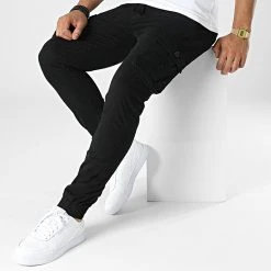 Tout neuf ⌛ Pantalon Cargo 7685 Noir de Classic Series ✔️ -HautStyle Boutique classic series 338645 7685 1 20221010T155113 03