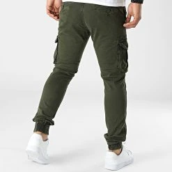 Tout neuf 🌟 Pantalon Cargo 7685 Vert Kaki de Classic Series ❤️ -HautStyle Boutique classic series 338650 7685 2 20221017T152219 04