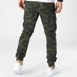 De gros ✨ Pantalon Cargo Camouflage 7689 Vert Kaki de Classic Series ❤️ -HautStyle Boutique classic series 338661 7689 20221017T152256 04