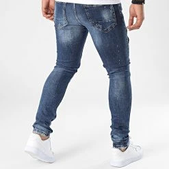 Meilleur prix 👍 Jean Slim 53-01B Bleu Denim de Classic Series 🧨 -HautStyle Boutique classic series 338709 53 01B 20220929T092424 04