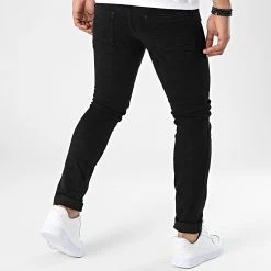 Sortie 💯 Jean Slim D-3217 Noir de Classic Series ⭐ -HautStyle Boutique classic series 338714 D 3217 20220928T161631 04