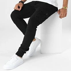 Remise ✔️ Pantalon Cargo 7686 Noir de Classic Series 😉 -HautStyle Boutique classic series 338724 7686 1 BK 20221010T154947 03