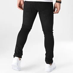 Remise 🛒 Jean Slim D-3237 Noir de Classic Series 😉 -HautStyle Boutique classic series 338728 D 3237 20221004T152132 04