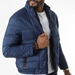 Grosses soldes ❤️ Doudoune 216 Bleu Marine de Classic Series ⌛ -HautStyle Boutique classic series 339019 216 NAVY 20220927T154108 03