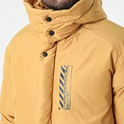 Meilleur prix ⭐ Doudoune Capuche 210 Jaune Moutarde de Classic Series ⭐ -HautStyle Boutique classic series 339021 210 MOUTARDE 20220926T153144 02