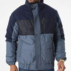 De gros ✔️ Veste Zippée 211 Gris Bleu Marine Denim de Classic Series 💯 -HautStyle Boutique classic series 339025 211 GREY 20220926T153926 03