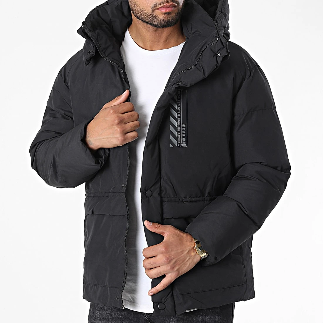 Coupon 🌟 Doudoune Capuche 210 Noir de Classic Series 🔥 5 Coupon 🌟 Doudoune Capuche 210 Noir de Classic Series 🔥 – Image 3