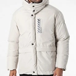 De gros 👏 Doudoune Capuche 210 Beige de Classic Series ⭐ -HautStyle Boutique classic series 339081 210 BEIGE 20220926T152256 03