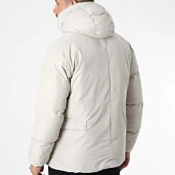 De gros 👏 Doudoune Capuche 210 Beige de Classic Series ⭐ -HautStyle Boutique classic series 339081 210 BEIGE 20220926T152257 04