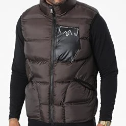 Meilleure affaire ⌛ Doudoune Sans Manches 209 Marron de Classic Series 👍